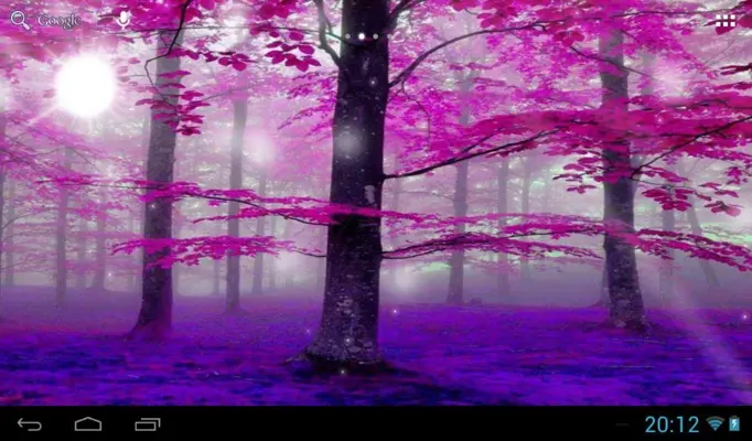 Purple nature android App screenshot 2