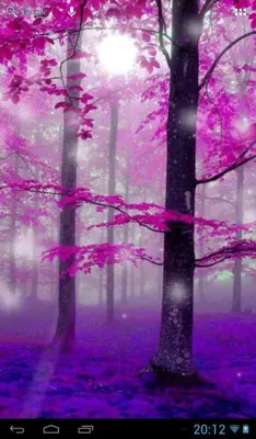 Purple nature android App screenshot 6